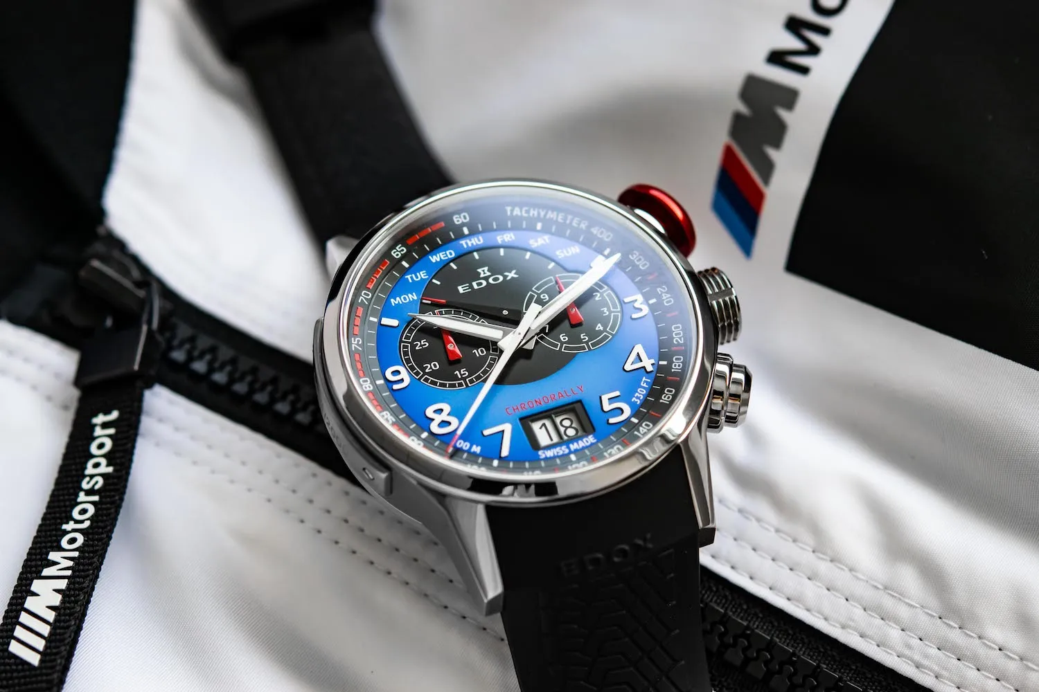 Edox Uhren Edox Chronorally BMW M Motorsport Limited Edition Uhr