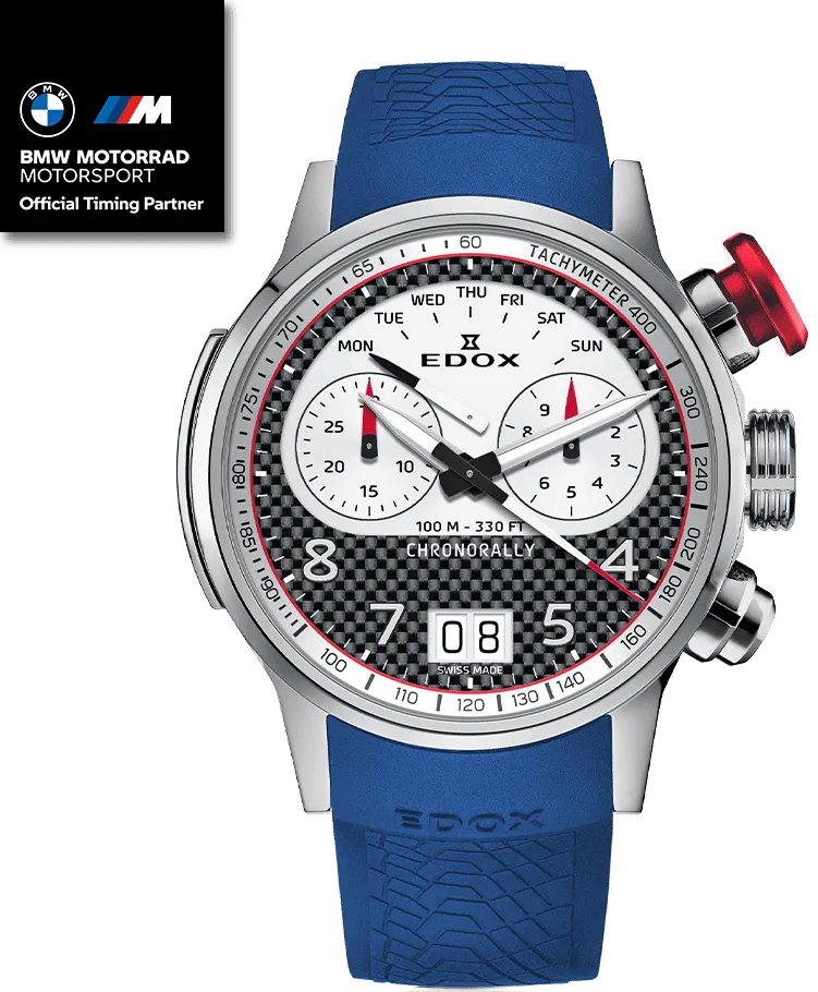 Edox Uhren Edox Chronorally Chronograph BMW Limitierte Auflage Uhr