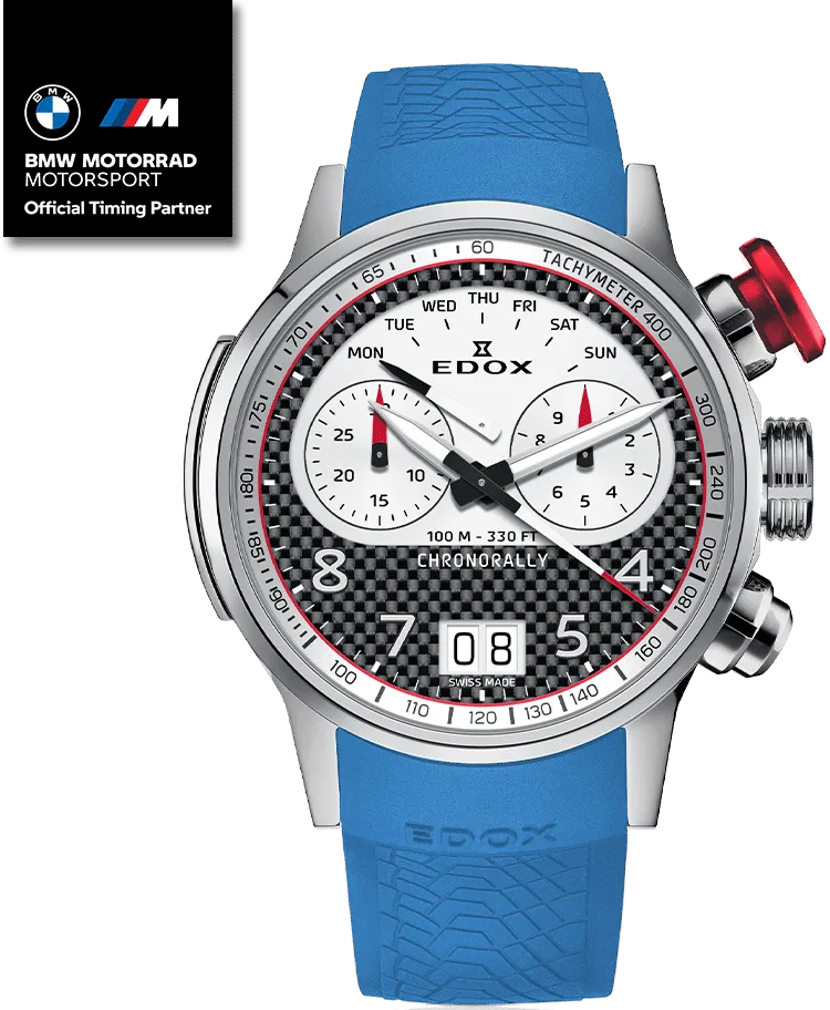 Edox Uhren Edox Chronorally Chronograph BMW Limitierte Auflage Uhr