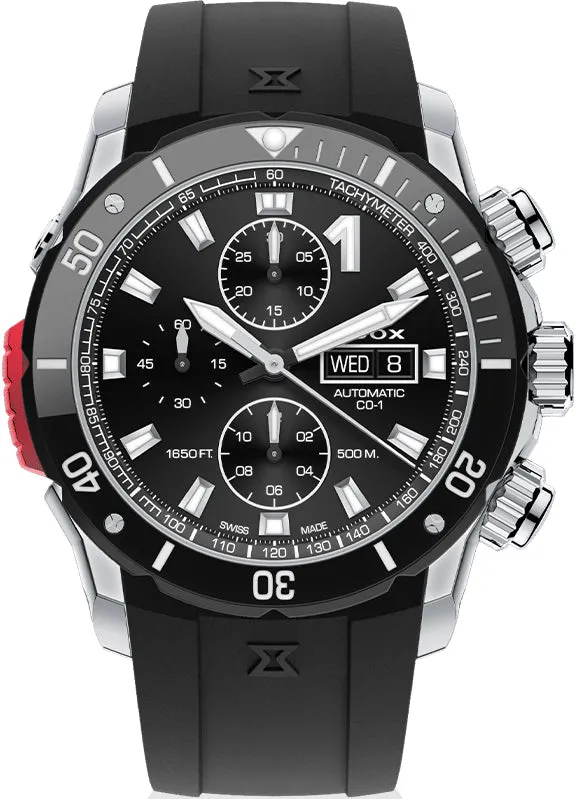 Edox Uhren Edox CO-1 Automatische Chronographenuhr