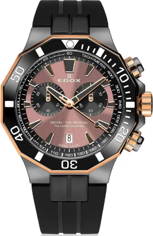 Edox Uhren Edox Delfin Der Originale Chronograph Herrenuhr