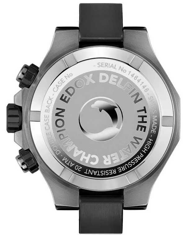 Edox Uhren Edox Delfin Der Originale Chronograph Herrenuhr