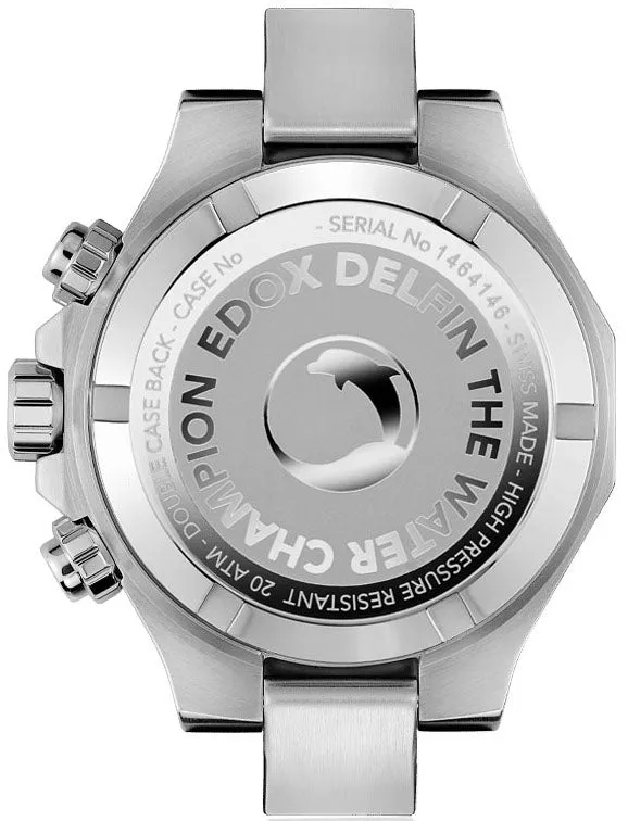 Edox Uhren Edox Delfin Der Originale Chronograph Herrenuhr
