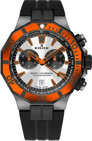 Edox Uhren Edox Delfin Der Originale Chronograph Herrenuhr