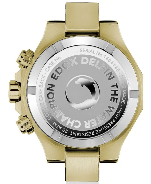 Edox Uhren Edox Delfin Die Originale Chronographen-Uhr