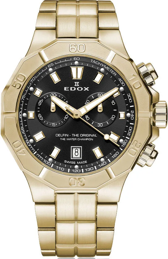 Edox Uhren Edox Delfin Die Originale Chronographen-Uhr