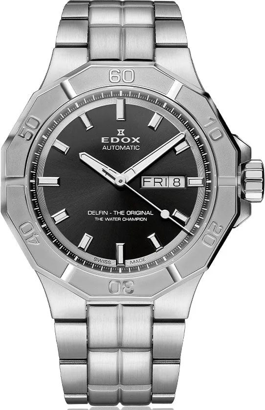 Edox Uhren Edox Delfin Die Originale Tag-Datum-Uhr
