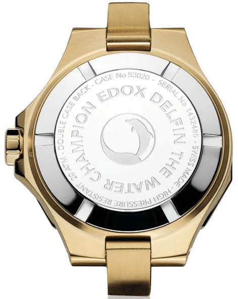 Edox Uhren Edox Delfin The Original Lady Quarz Uhr mit 3 Zeigern