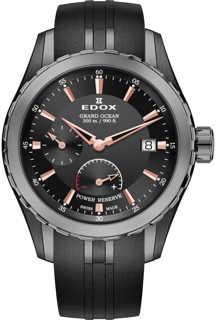Edox Uhren Edox Grand Ocean Power Reserve Kleine Sekunde Uhr