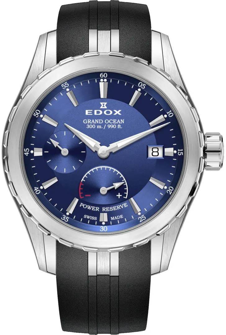 Edox Uhren Edox Grand Ocean Power Reserve Kleine Sekunde Uhr