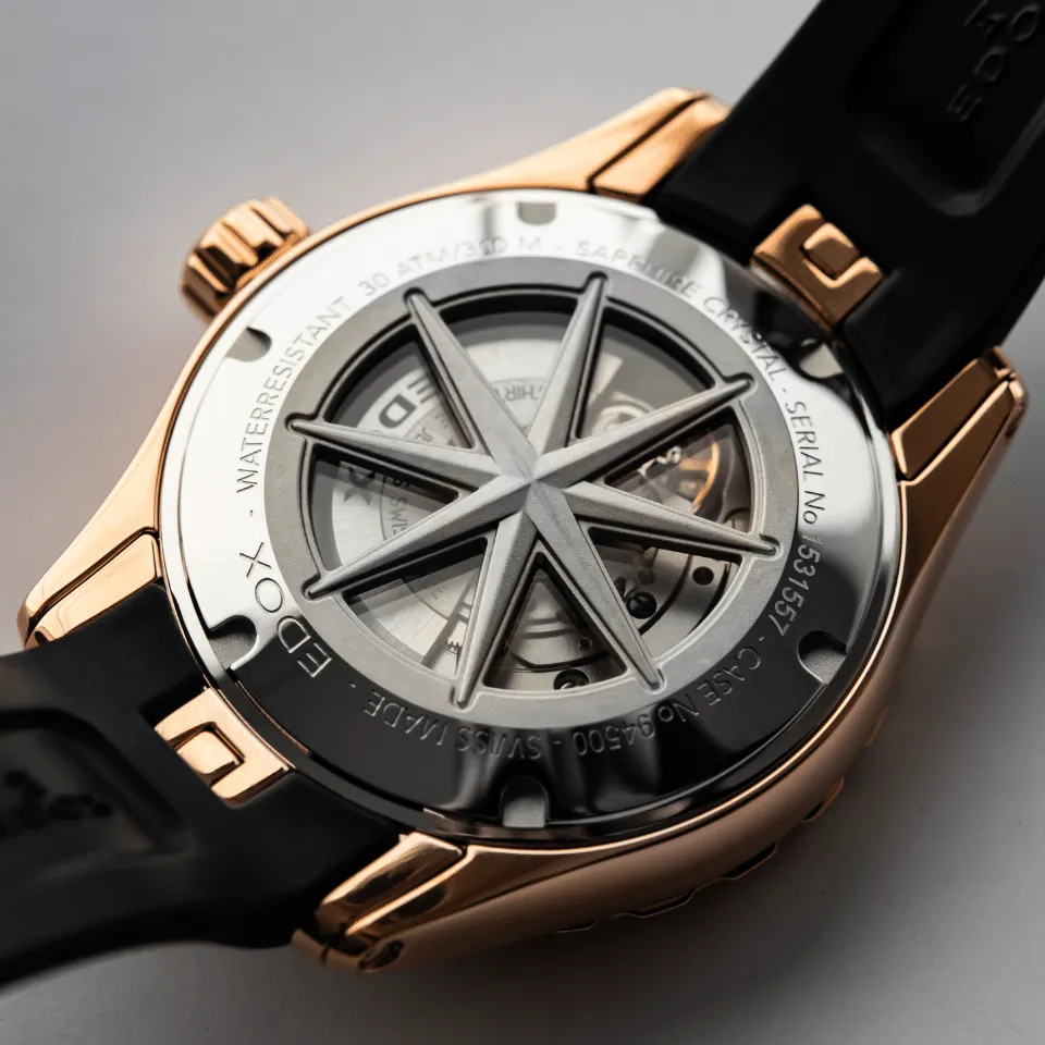 Edox Uhren Edox Grand Ocean Power Reserve Kleine Sekunde Uhr