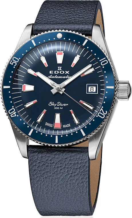 Edox Uhren Edox Skydiver 38 Datum Special Edition Uhr