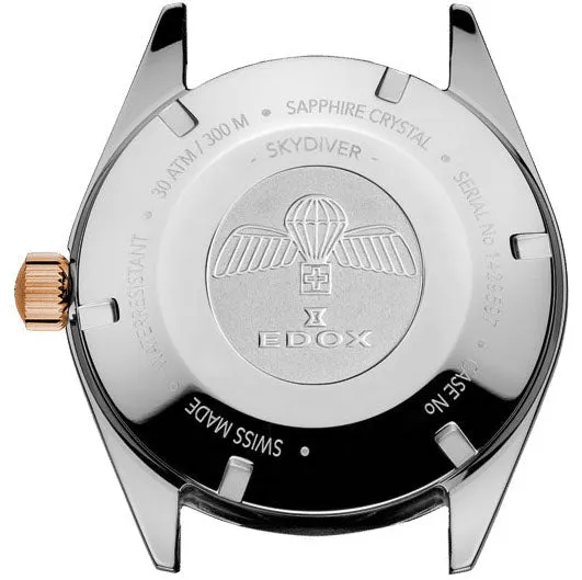 Edox Uhren Edox Skydiver 38 Datum Special Edition Uhr