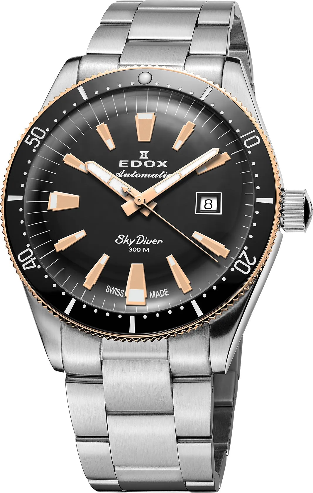 Edox Uhren Edox SkyDiver Datum Automatikuhr