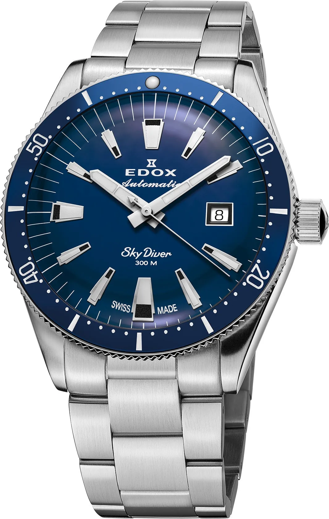 Edox Uhren Edox SkyDiver Datum Automatikuhr