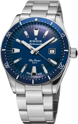 Edox Uhren Edox SkyDiver Datum Automatikuhr