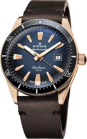 Edox Uhren Edox SkyDiver Datum Automatikuhr