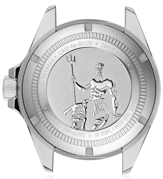 Edox Uhren Edox Skydiver Neptunian Automatik Uhr mit 3 Zeigern