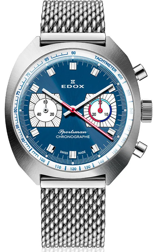 Edox Uhren Edox Sportman Automatik Chrono Limitierte Auflage Uhr