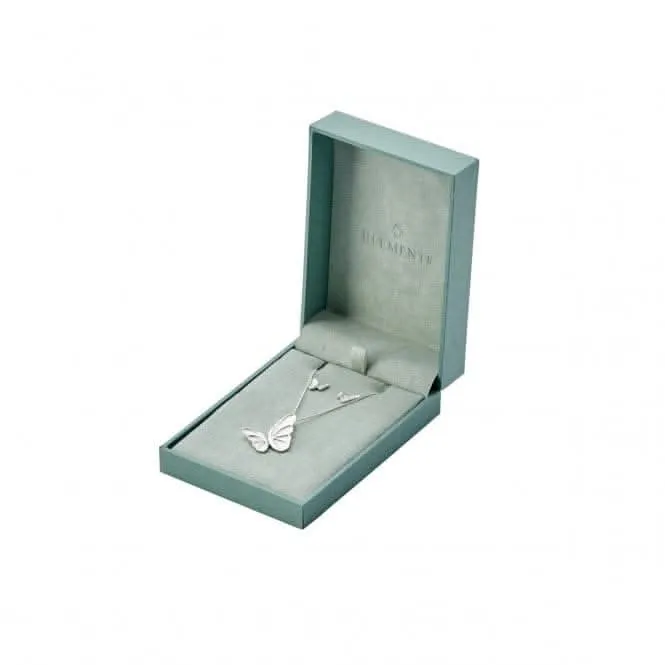 Elements Silber Montana Kristall Tränenanhänger P3397LZ364N724 Anfänge Schmuck