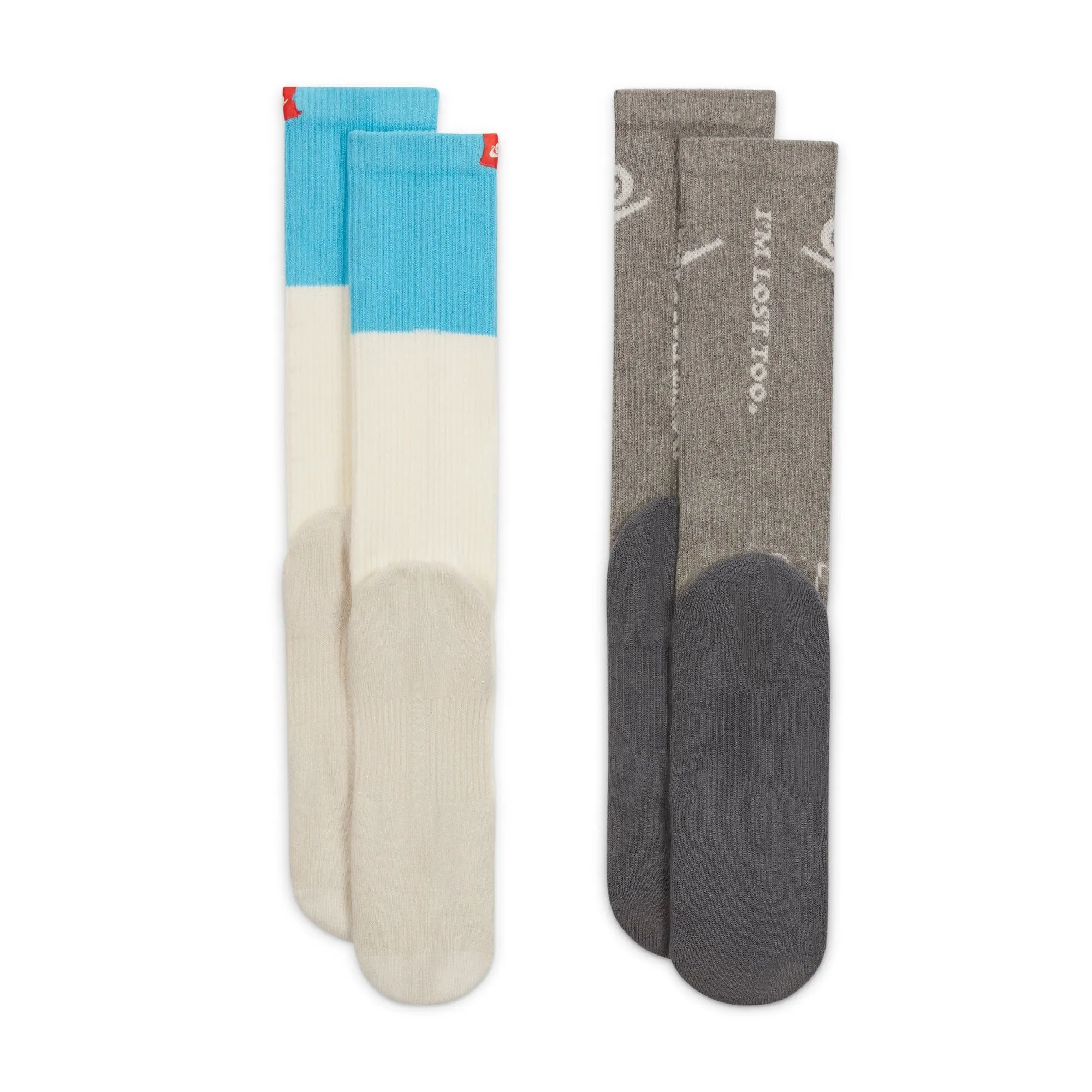 Everyday Plus Gepolsterte Crew-Socken (2 Paar)