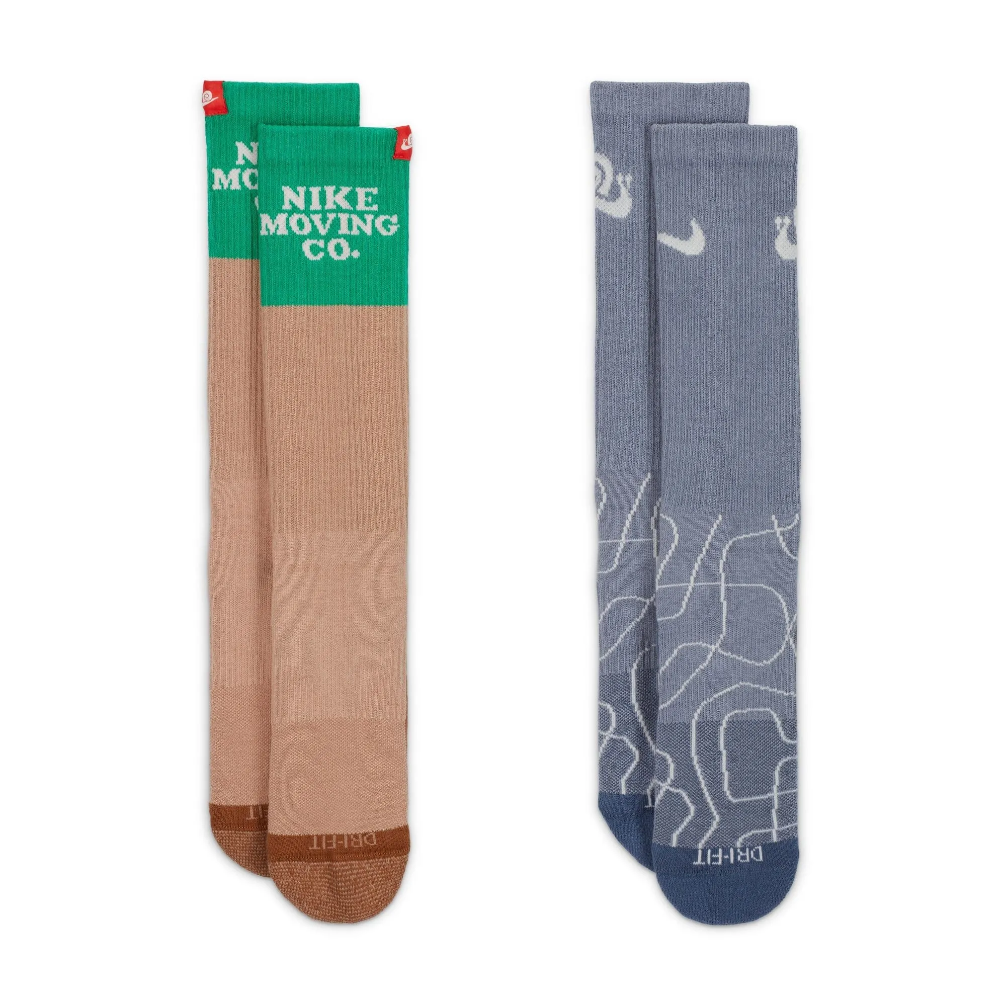 Everyday Plus Gepolsterte Crew-Socken (2 Paar)