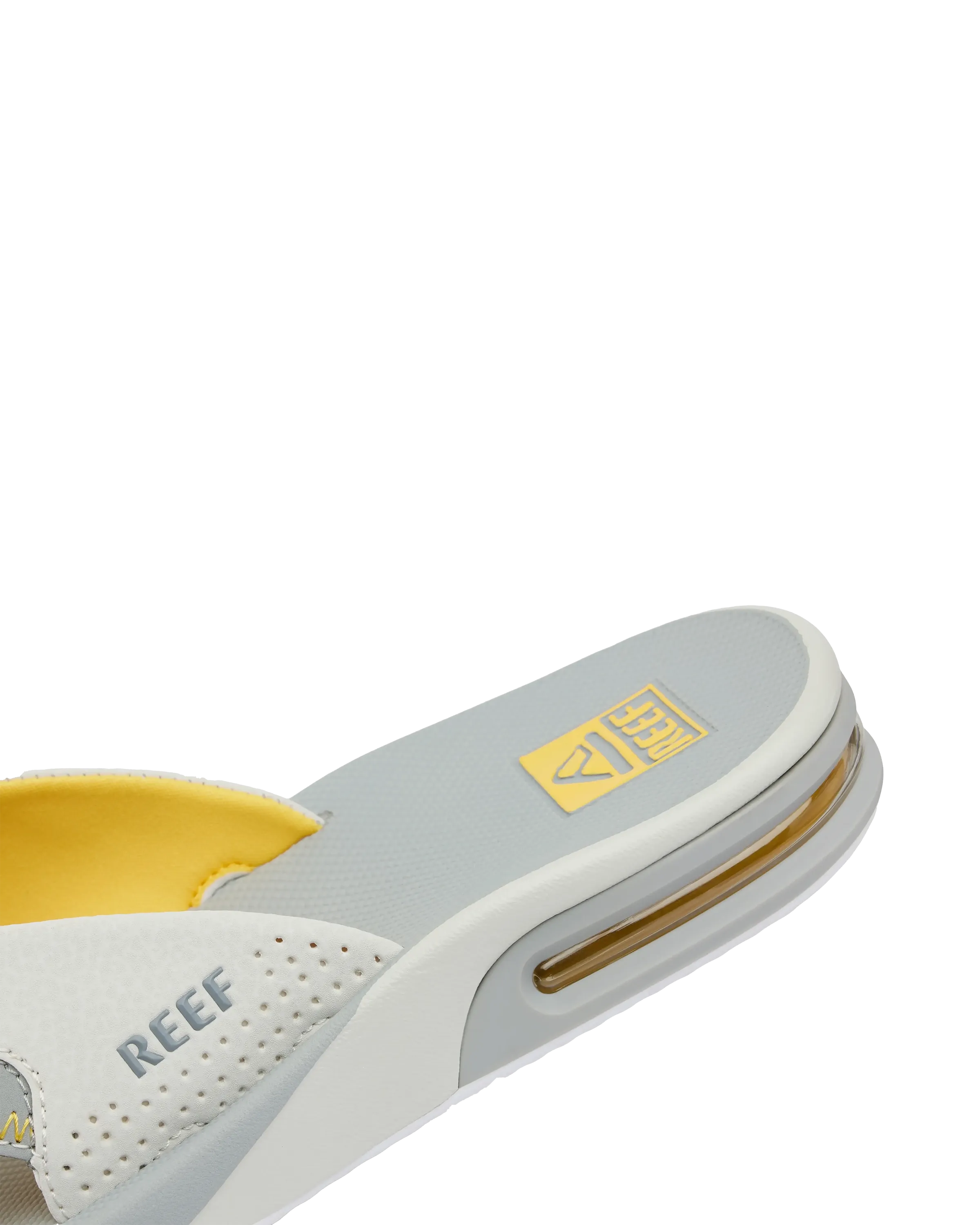 Fanning Flip Flops in Gelb, Grau & Grau