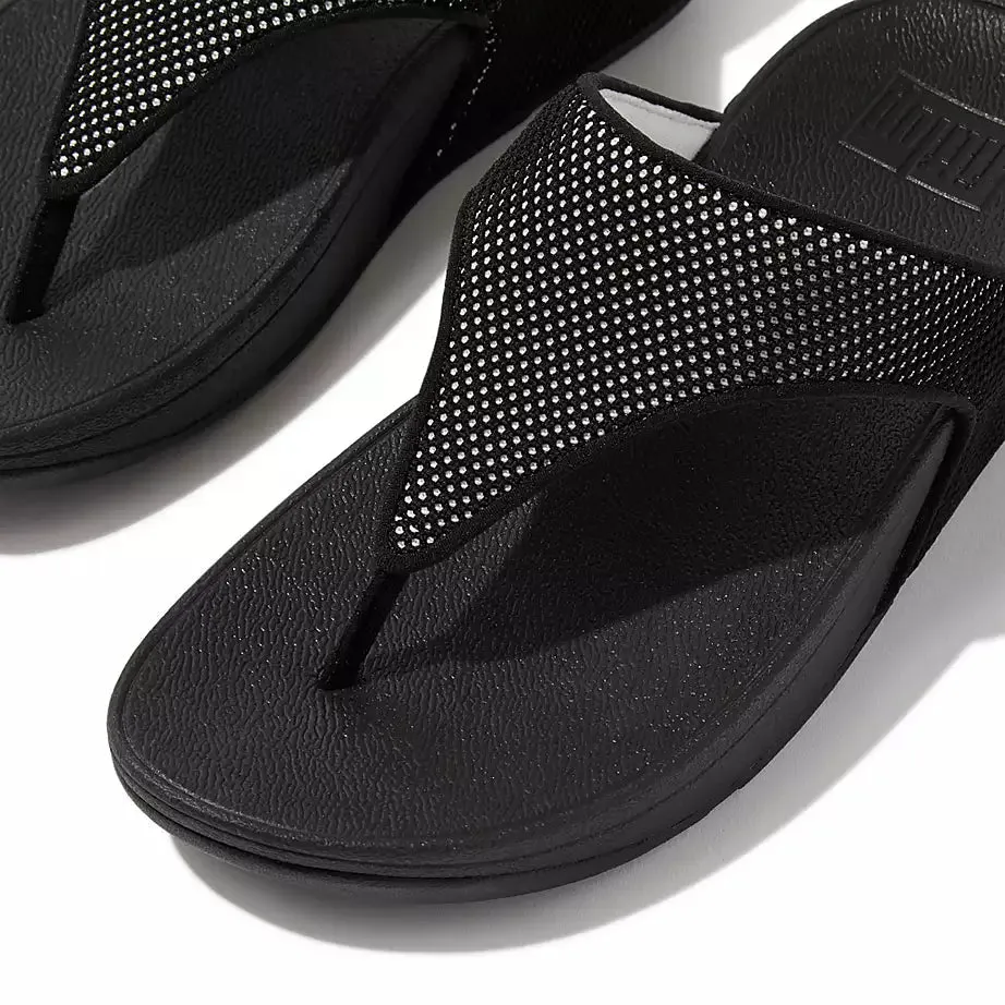 FITFLOP LULU WASCHBARE ZEHENSTEG-SANDALEN - ENDVERKAUF!