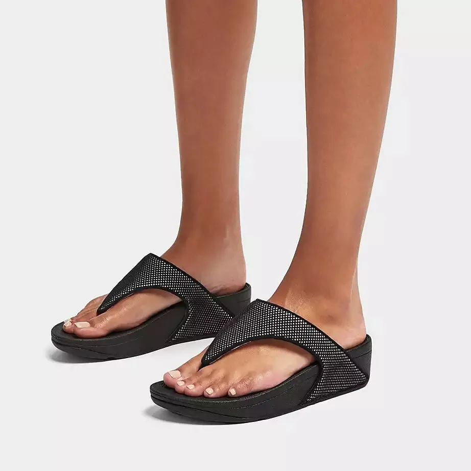 FITFLOP LULU WASCHBARE ZEHENSTEG-SANDALEN - ENDVERKAUF!