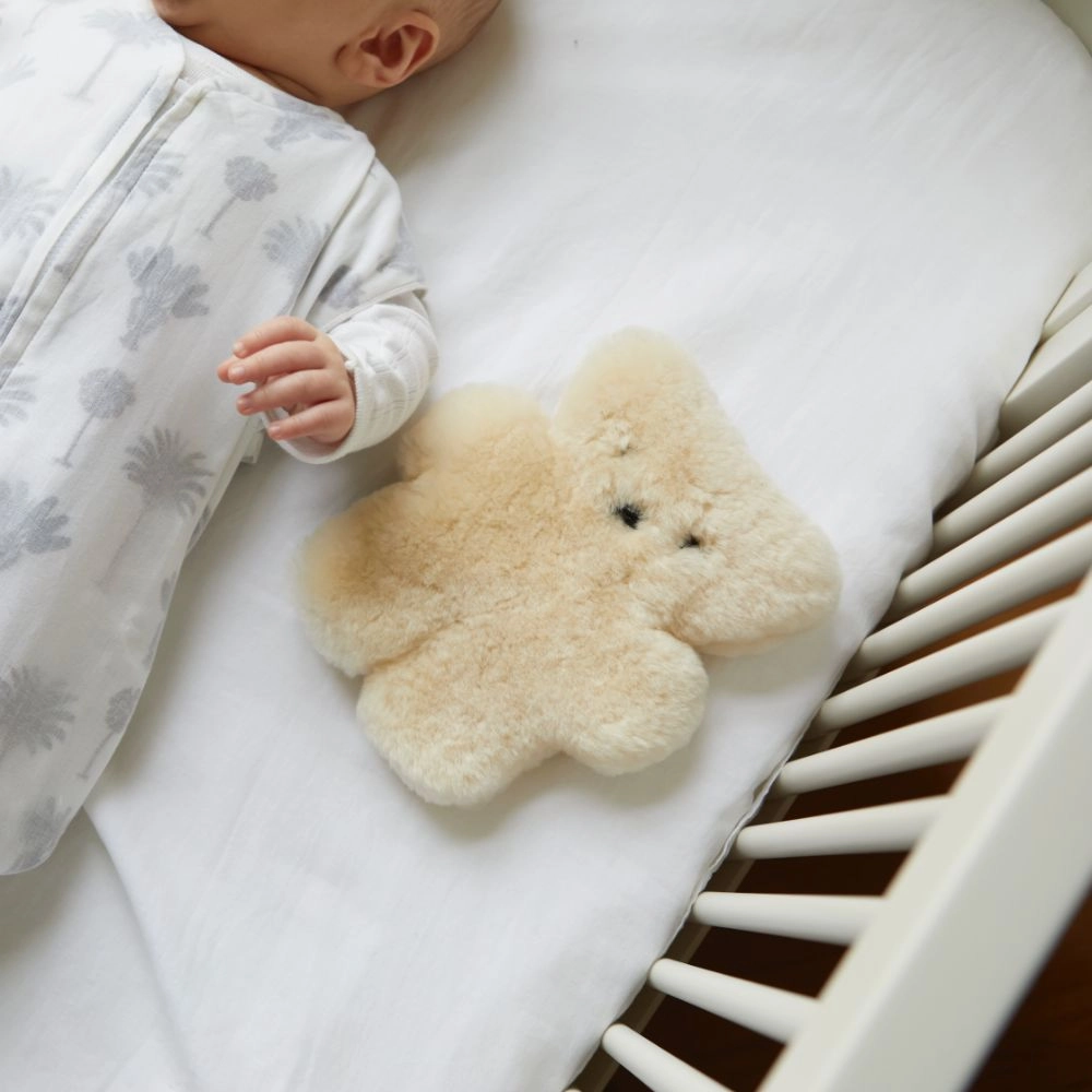 Flat-Out Schafsfell Teddybär - Handgefertigt - Mehr Farben & Größen