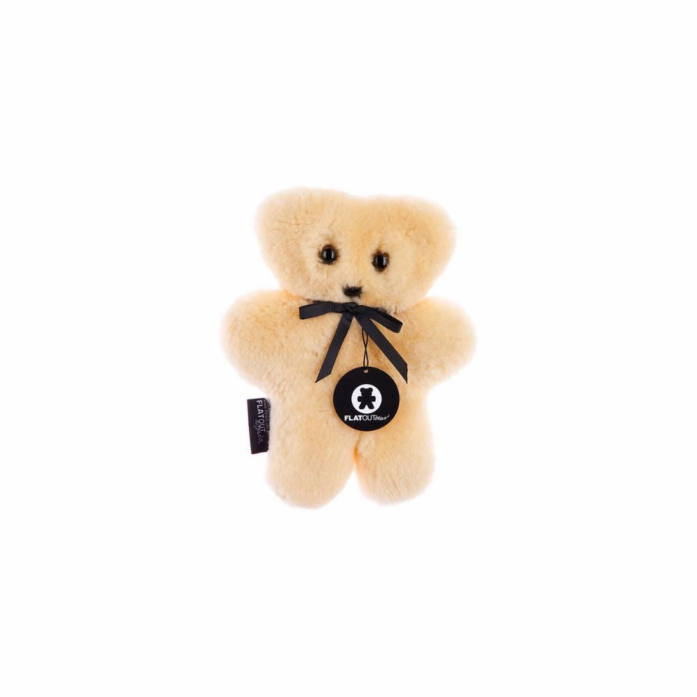 Flat-Out Schafsfell Teddybär - Handgefertigt - Mehr Farben & Größen