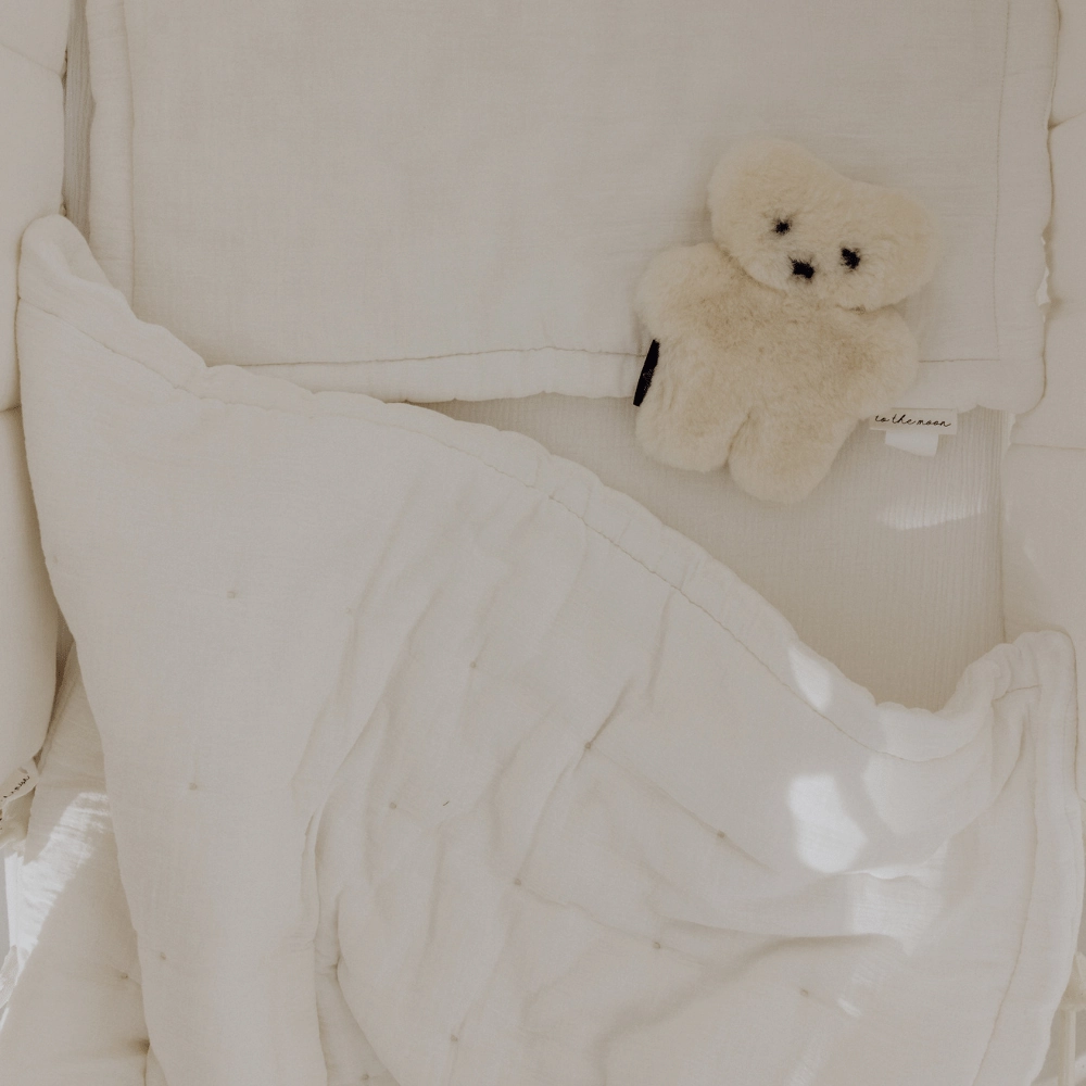 Flat-Out Schafsfell Teddybär - Handgefertigt - Mehr Farben & Größen