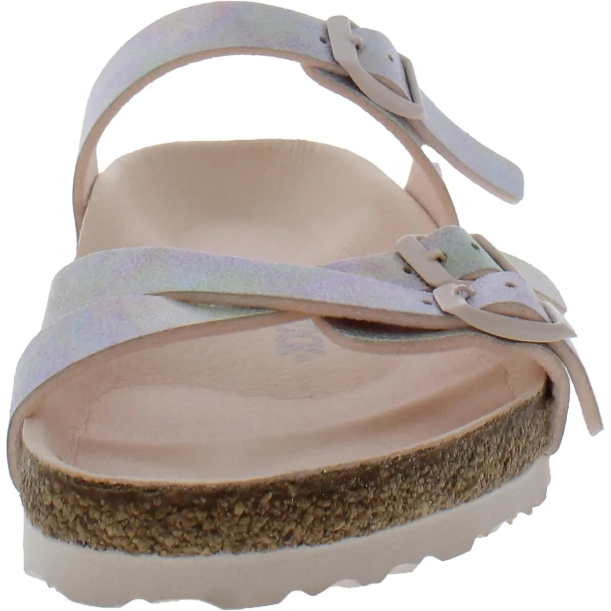 Franca Damen Vegan Kunstleder Slide Sandalen