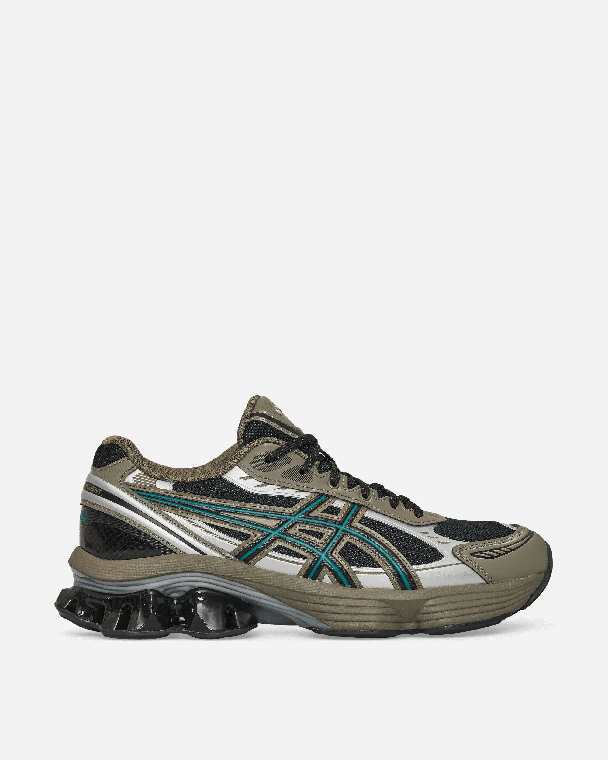 GEL-Kinetic Fluent Sneakers Schwarz / Dunkles Taubenbraun