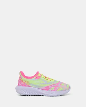 Gel-Noosa Tri 15 Grundschule Knallrosa/Blau Verlauf Asics Schuhe