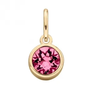 Vergoldetes Rosen-Swarovski-Kristall-Anhänger Anfänge Schmuck