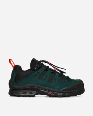 GR10K Quest Low - 01 Vassal Sneakers Schwarz / Ponderosa-Kiefer / Flammendes Scharlachrot