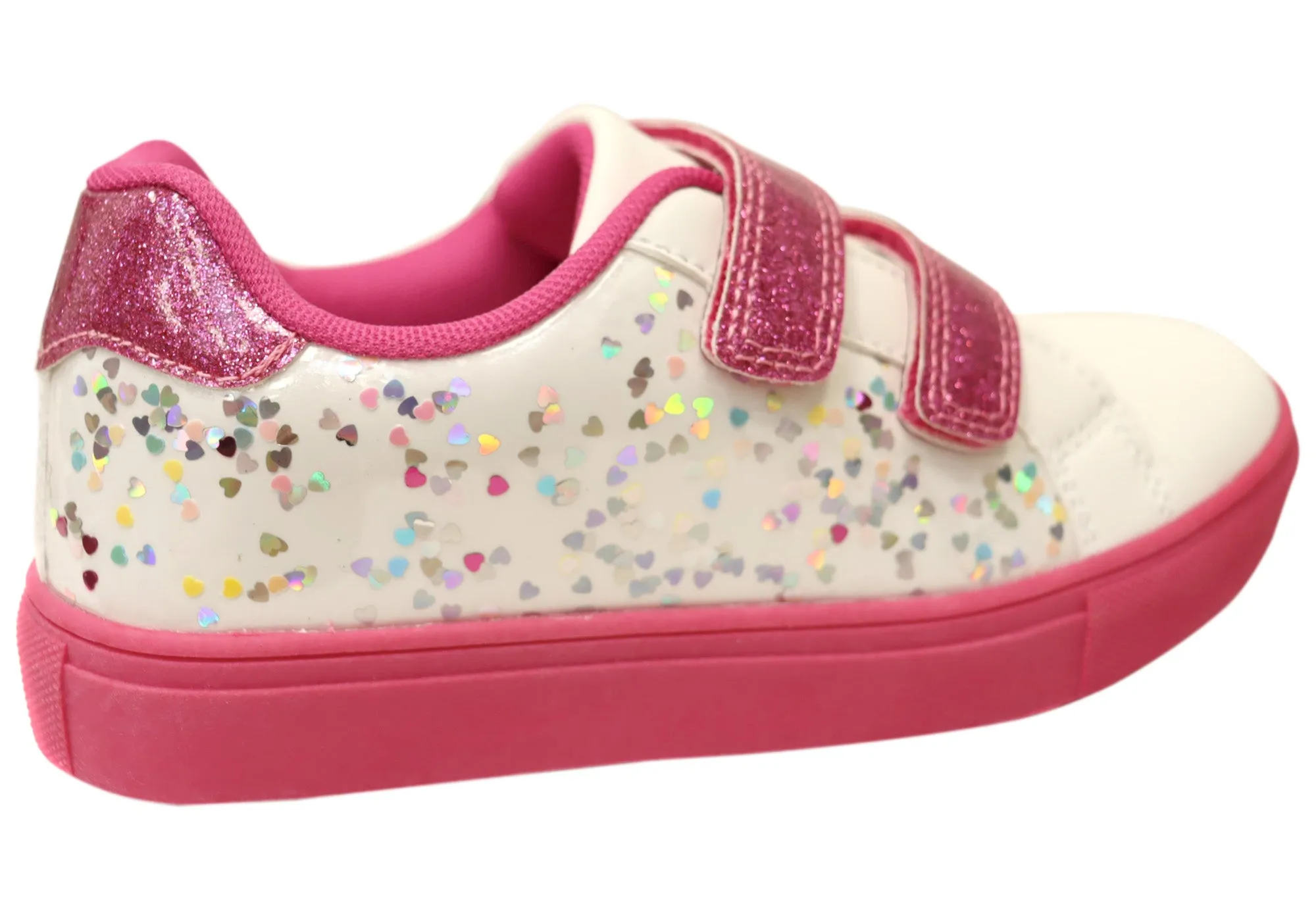 Grosby Glitz Kids Bequeme Schuhe für Mädchen mit verstellbarem Riemen Grosby Schuhe