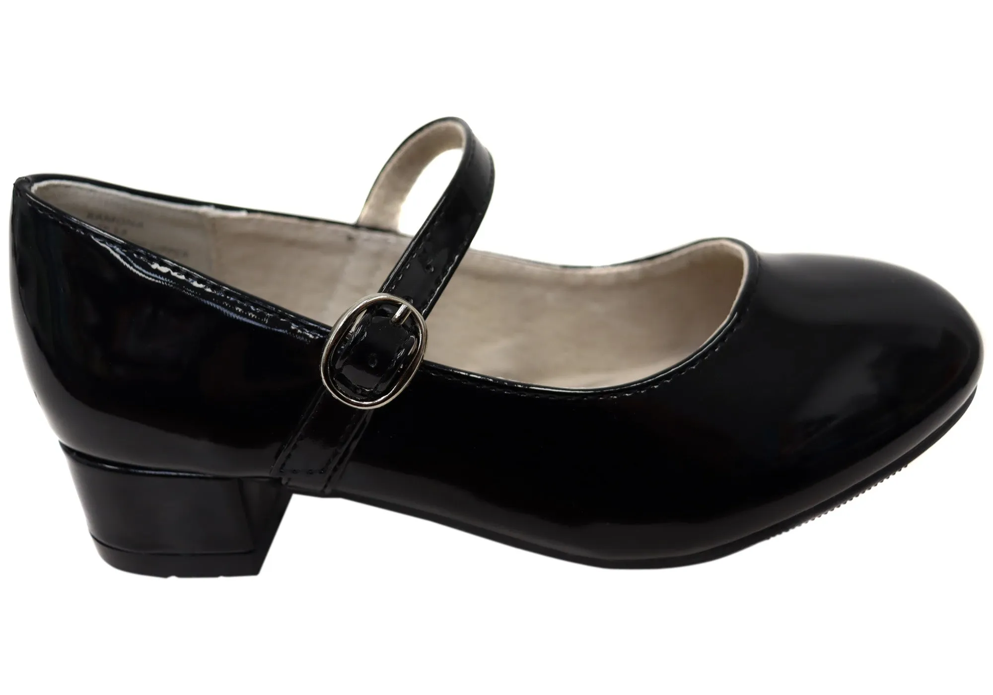 Grosby Ramona Mädchen Kinder Mary Jane Stil Formelle Niedrigabsatz Kleiderschuhe Grosby Schuhe