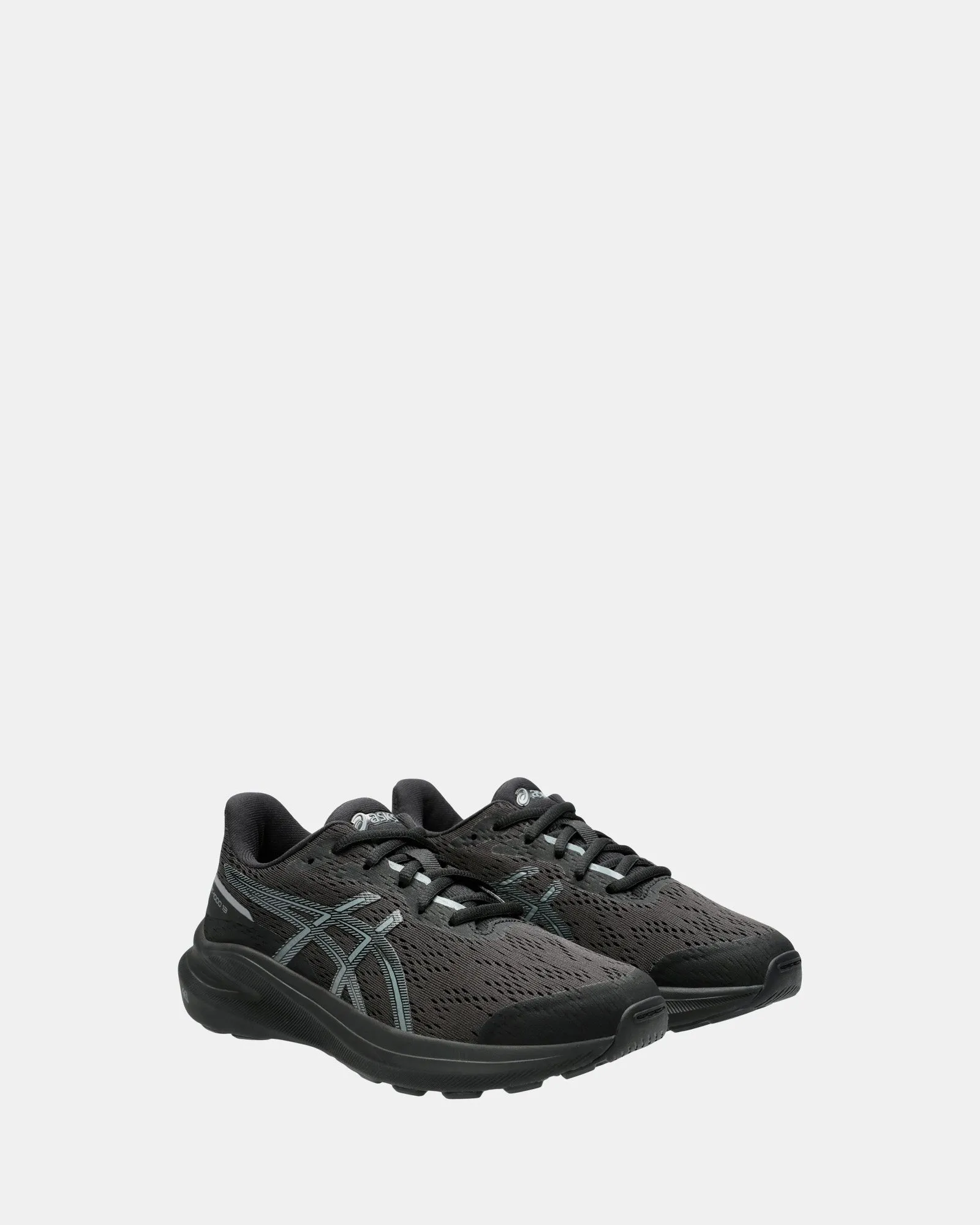 GT-1000 13 Schwarz Grundschule Schwarz/Stahlgrau Schuhe_Asics
