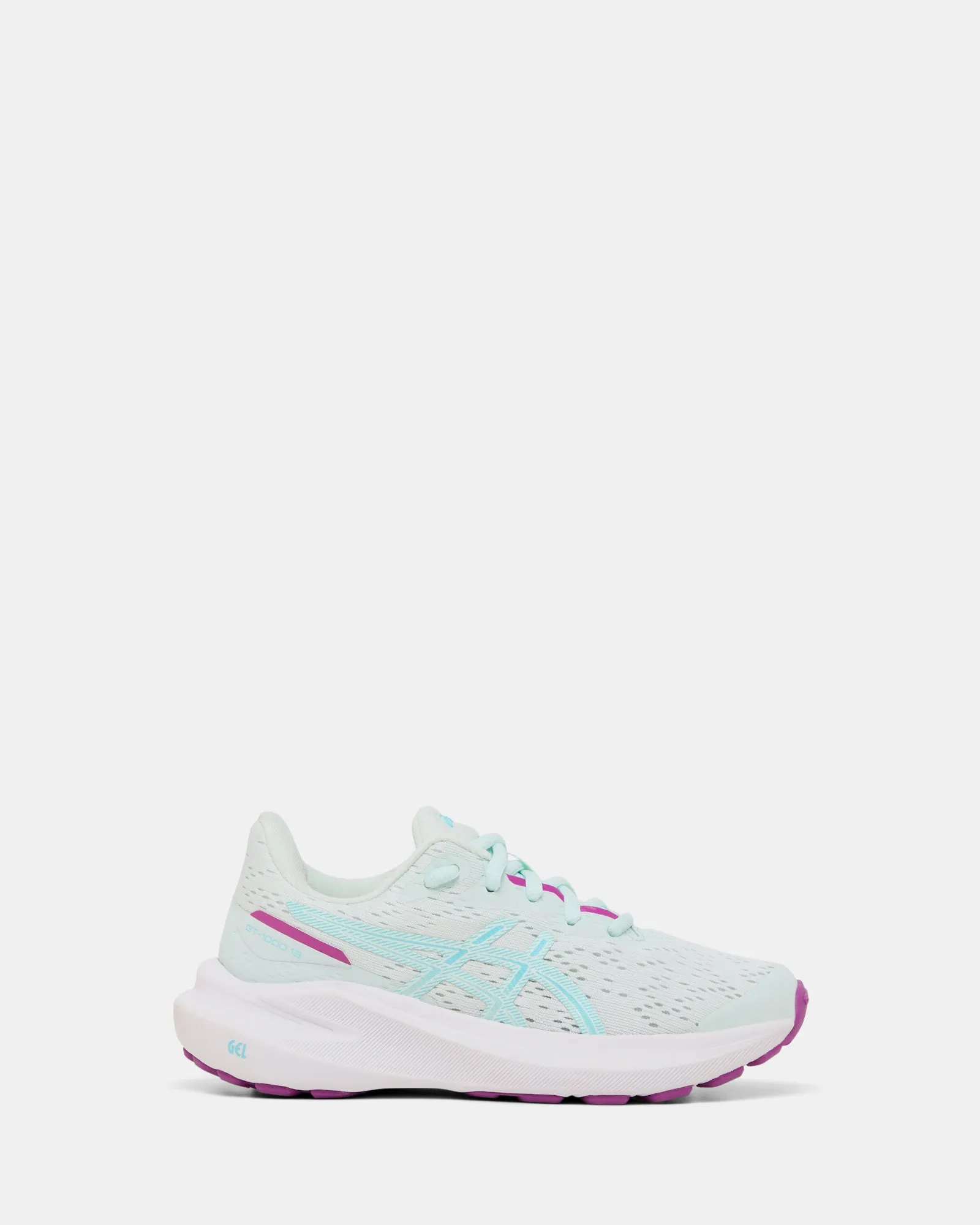GT-1000 13 Grundschule Beruhigendes Meer/Helles Cyan Asics Schuhe