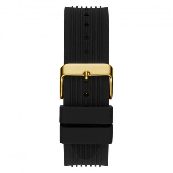 Guess Herren Sport Edelstahl Schwarze Uhr GW0057G1