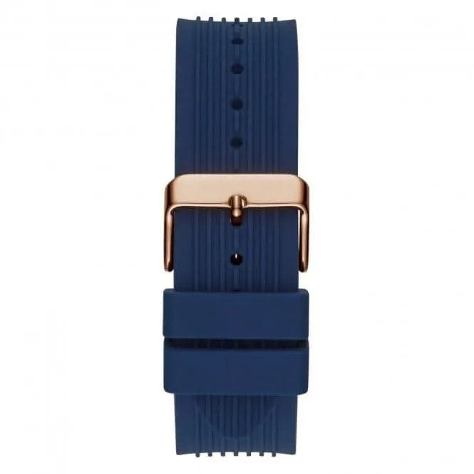 Guess Herren Sport Edelstahl Uhr Blau GW0057G2