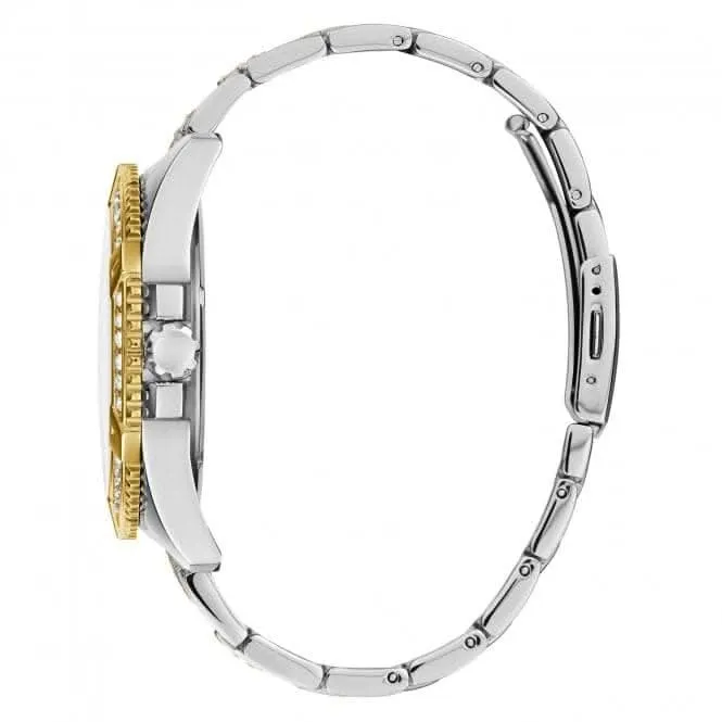 Guess Herren Sport Edelstahl Weiß Uhr W0799G4