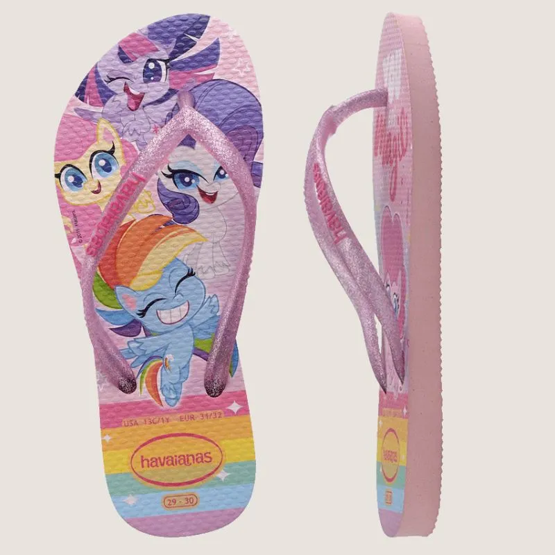 Havaianas Kids Slim My Little Pony Zehensteg-Sandalen_Havaianas