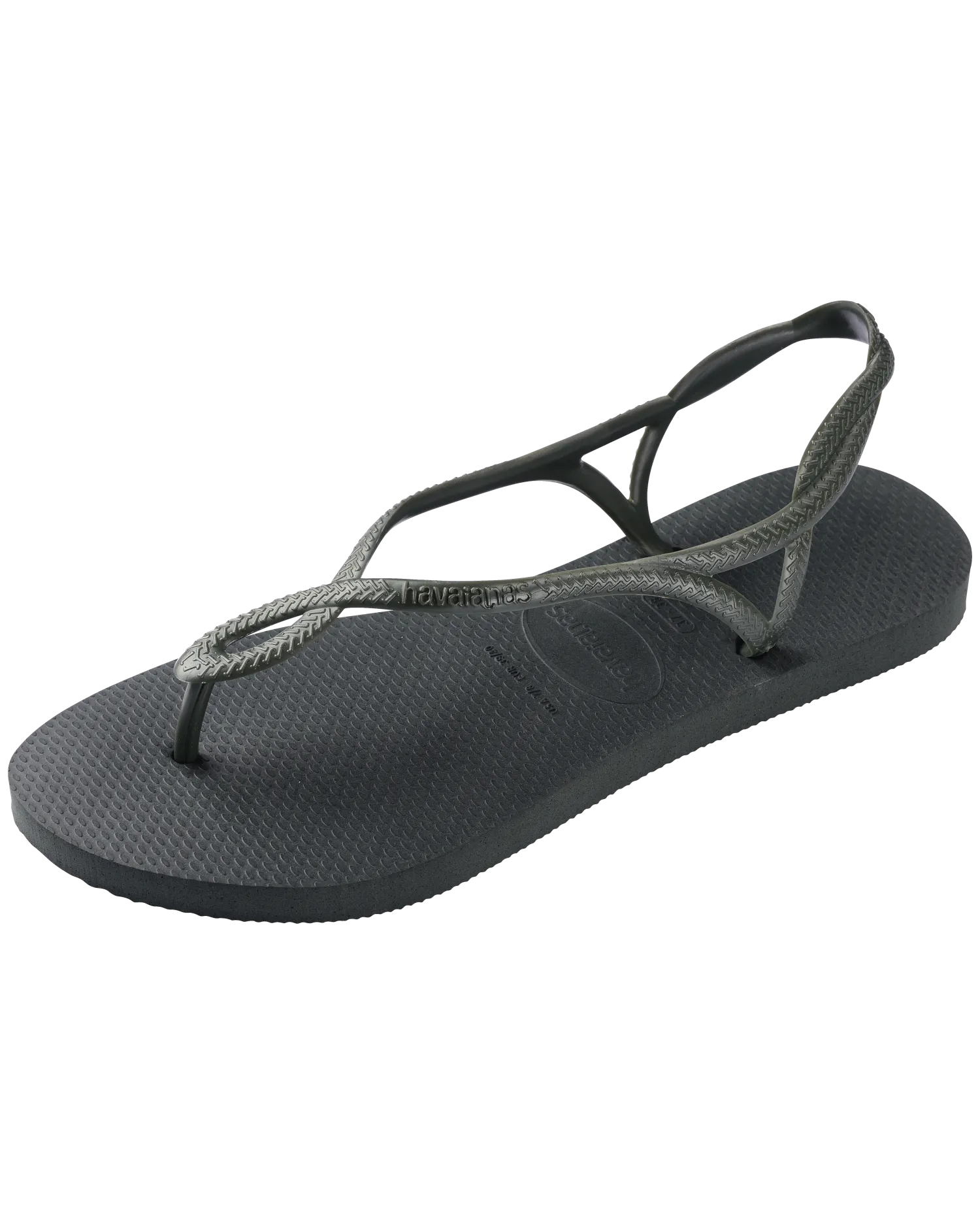 Havaianas Schuhe Luna Flip-Flops in Olivgrün