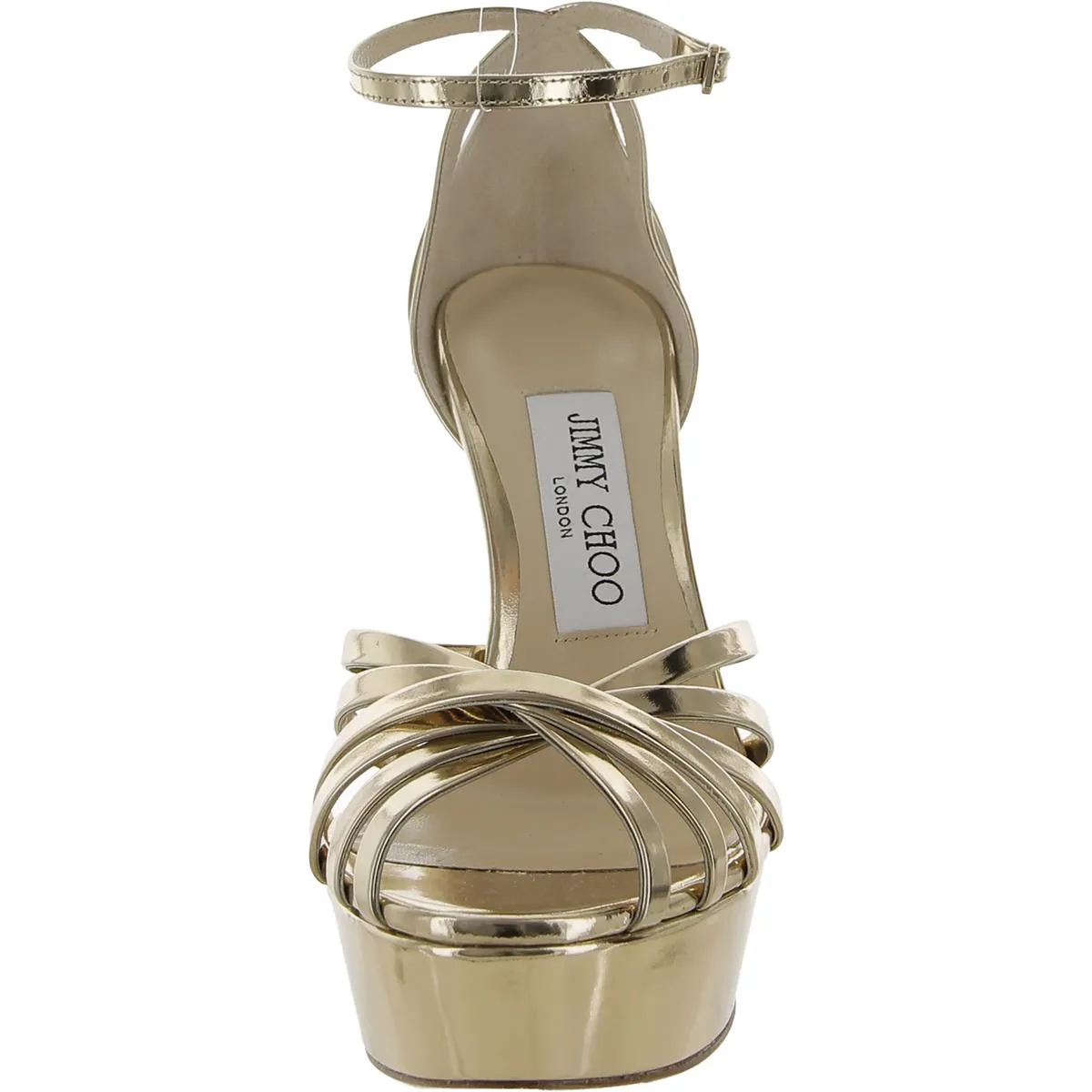 Isra Damen Leder Abendschuhe mit Absatz Jimmy-Choo