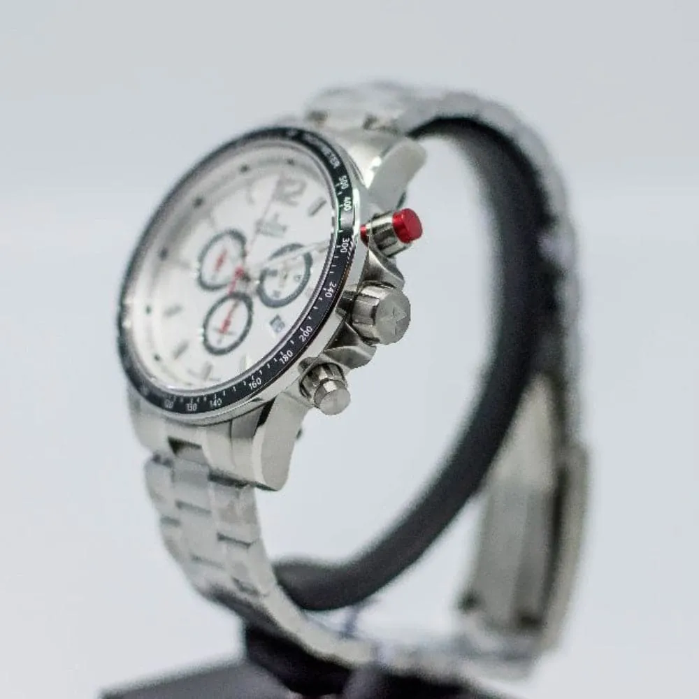 Schmuck Edox Uhren EDOX CHRONORALLY-S SILBERNES ZIFFERBLATT ED10229-3M-AIN HERRENUHR