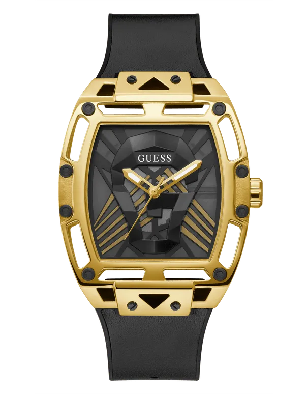 Schmuck Guess Uhren Guess - Herren Phoenix Schwarz & Gold Uhr - GW0500G1 - 785679