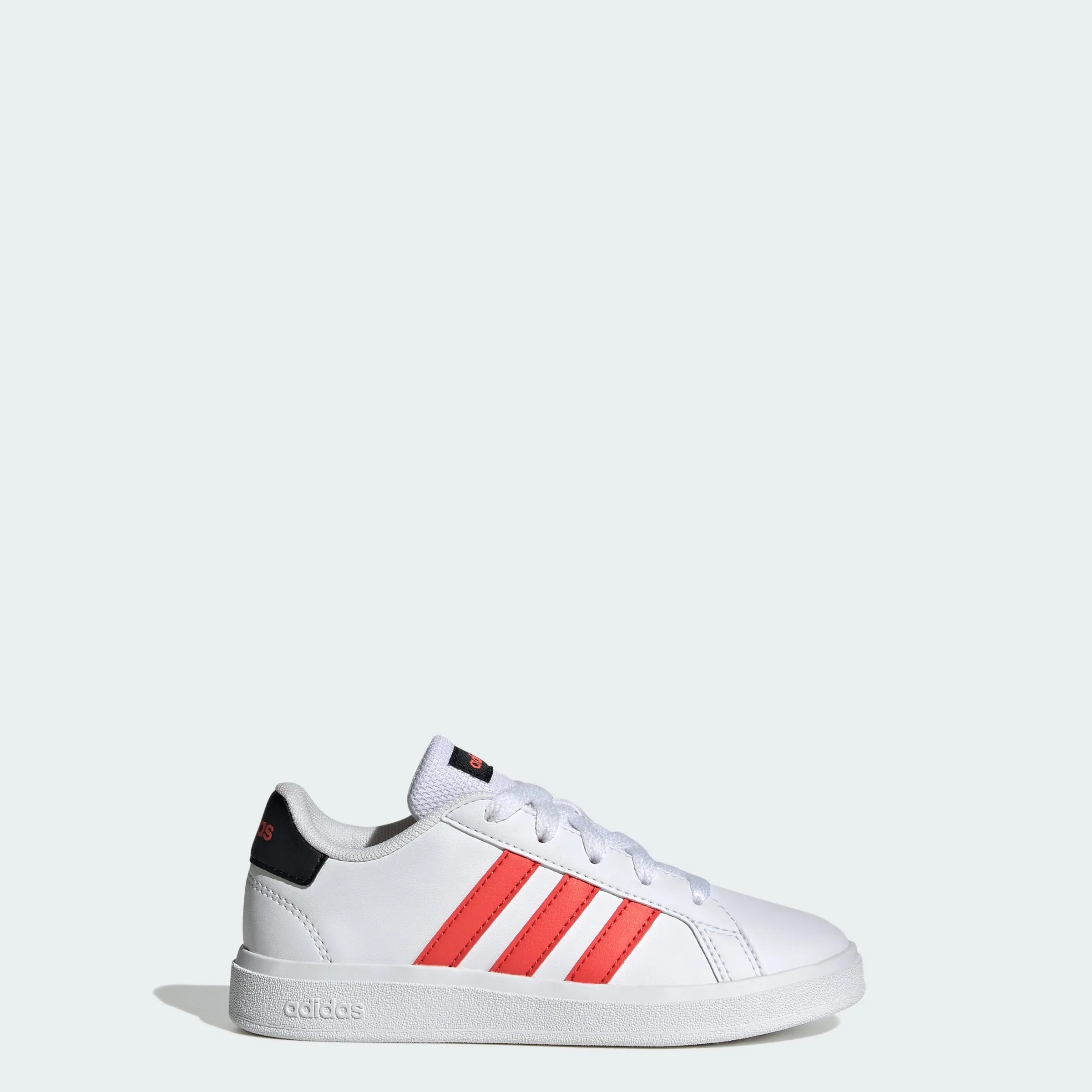 Kids' adidas Grand Court Lifestyle Tennis-Schnürschuhe Hey Dude Schuhe